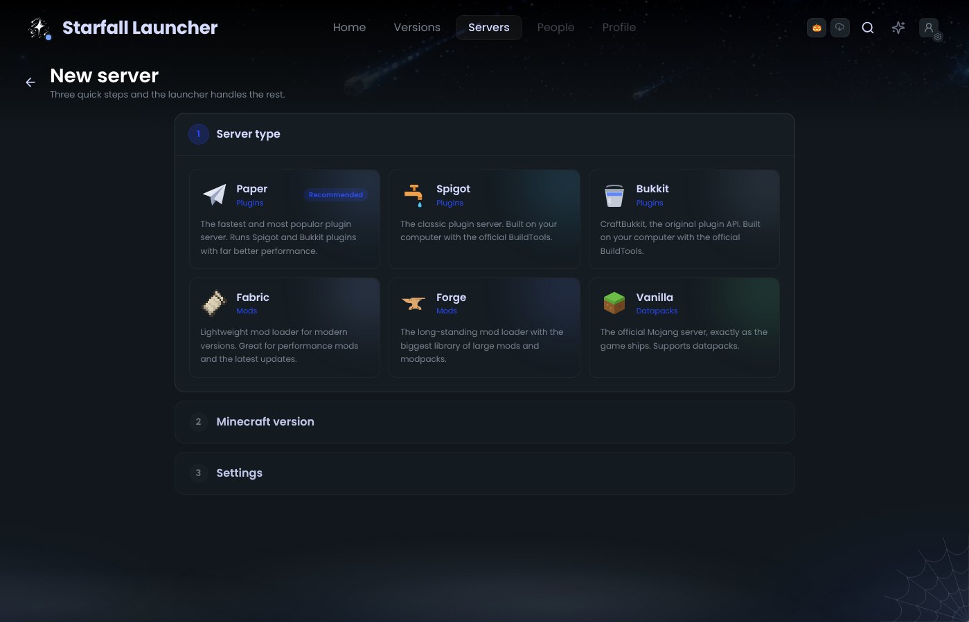 New server